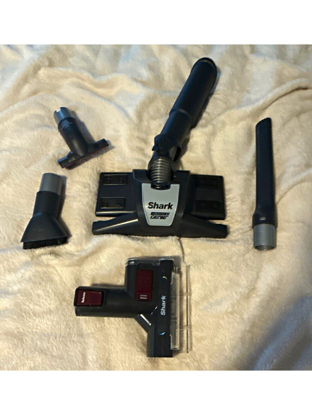 Shark Genius Tool Attachment Set Black w/ Vacuum Head, Crevice & Upholstery